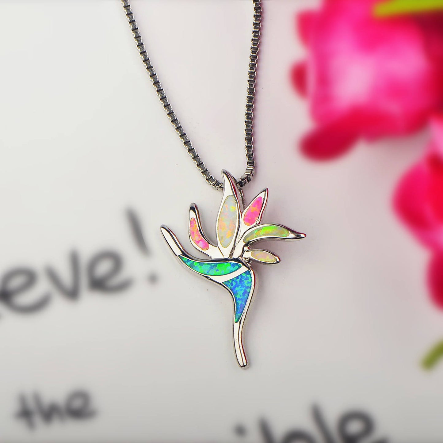 Peace Flower Necklace